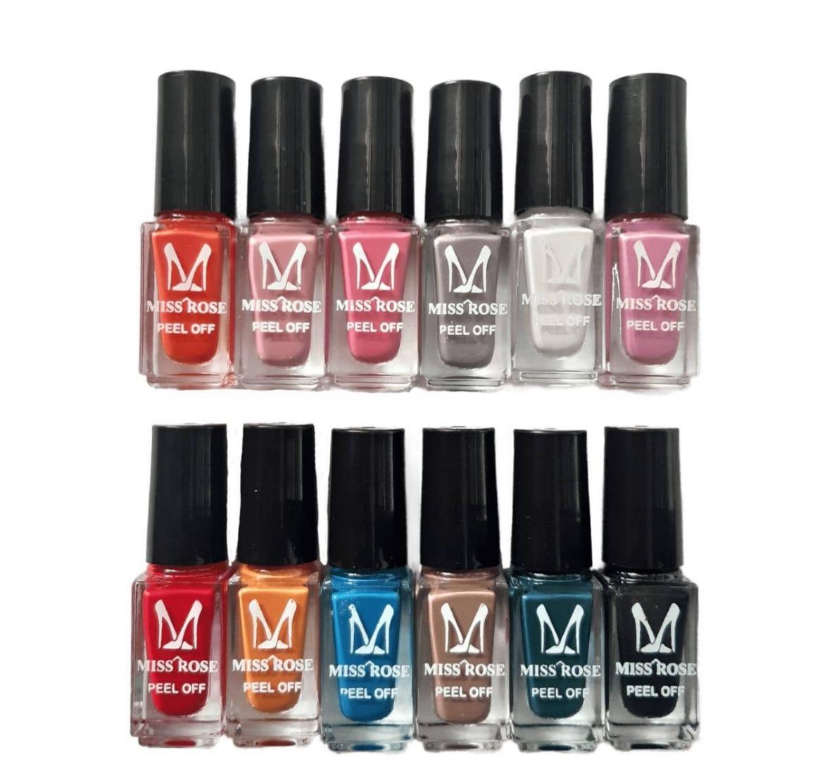 Pack of 12 Nail Polish - Jutishop.pk