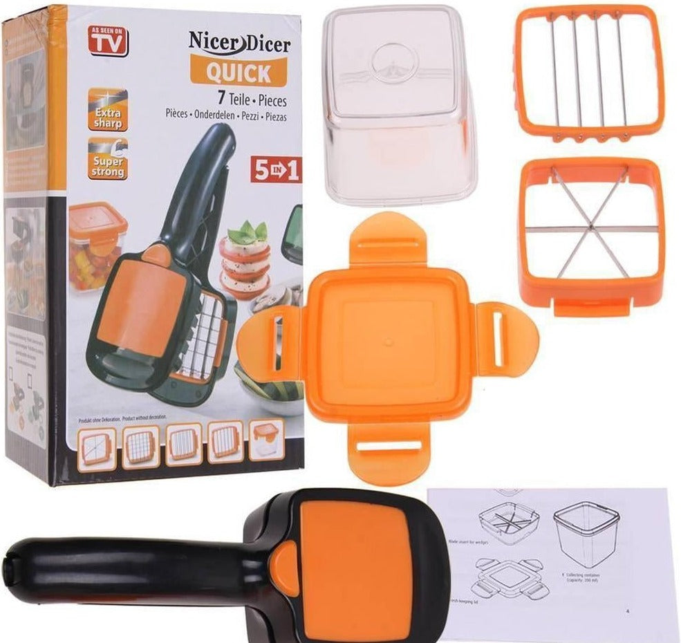 5-in-1 Electric Vegetable Chopper Set - Jutishop.pk