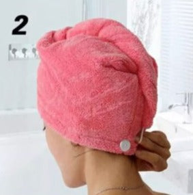 Hair Wrap Towel For Ladies - Jutishop.pk