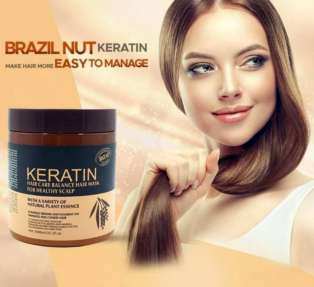 Brazilian Nut Keratin Hair Mask 500 ml