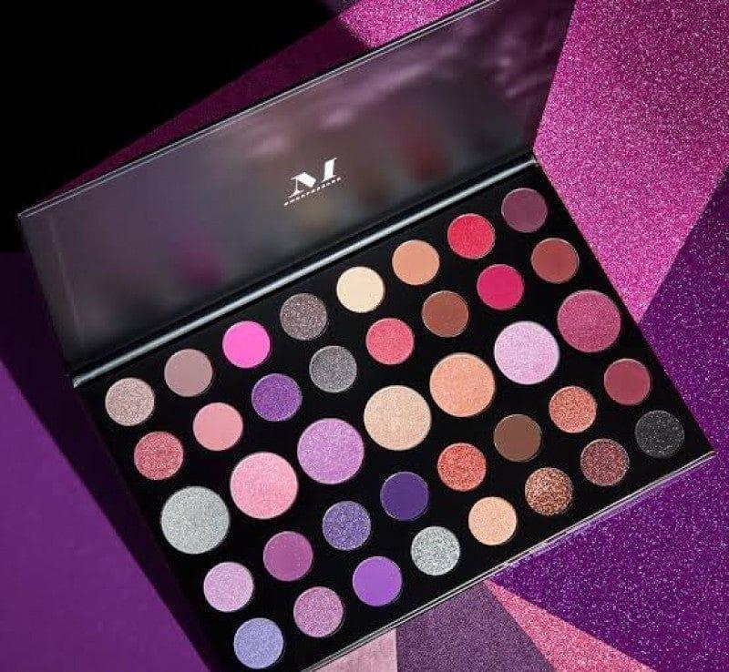 Matte and Glitter Eye Makeup Palette - Jutishop.pk