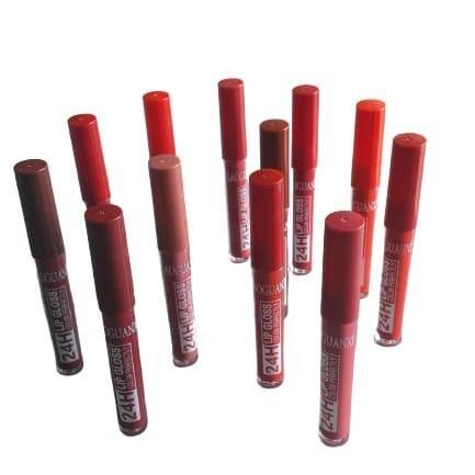 Matte Lip Gloss, Pack of 12 - Jutishop.pk