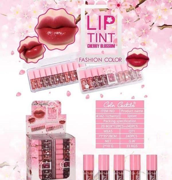 High Pigmented Mini Lip and Cheek Tint, Pack of 10 - Jutishop.pk