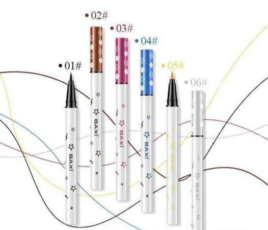 Eyeliner Marker Pen Waterproof Pack of 6 - Jutishop.pk