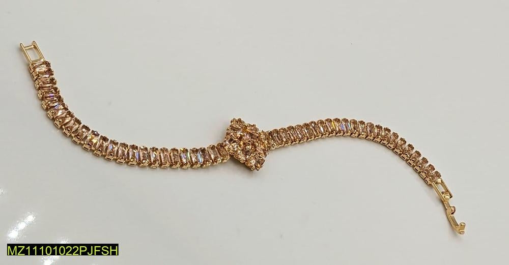 Zircon Stones Bracelet - Jutishop.pk